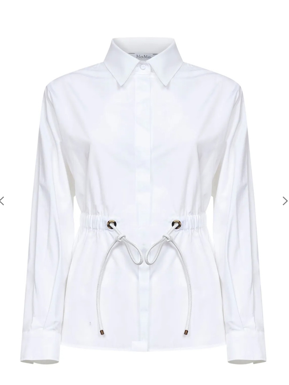 Max Mara Cotton Poplin Top